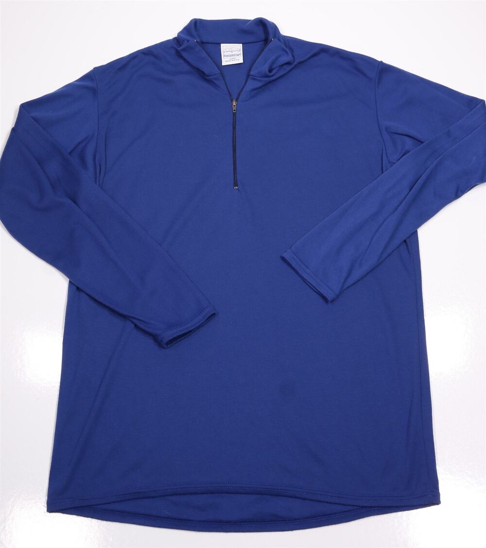 Patagonia Vintage Capilene Midweight Base Layer 1/4 Zip Pullover Mens L 44260